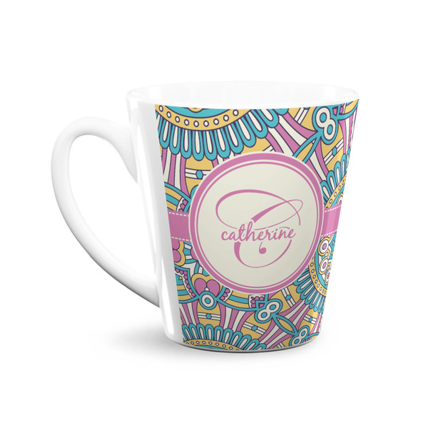 Bohemian Art 12 Oz Latte Mug - Front