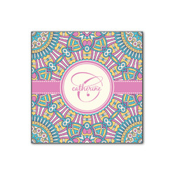 Bohemian Art Wood Print - 12x12 (Personalized)