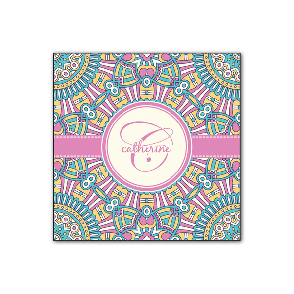 Custom Bohemian Art Wood Print - 12x12 (Personalized)
