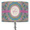 Bohemian Art 16" Drum Lamp Shade - Fabric (Personalized)