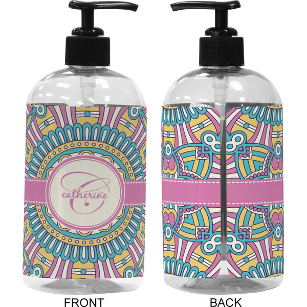 Bohemian Art 16 oz Plastic Liquid Dispenser (Approval)