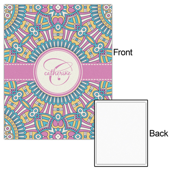 Bohemian Art 16x20 - Matte Poster - Front & Back