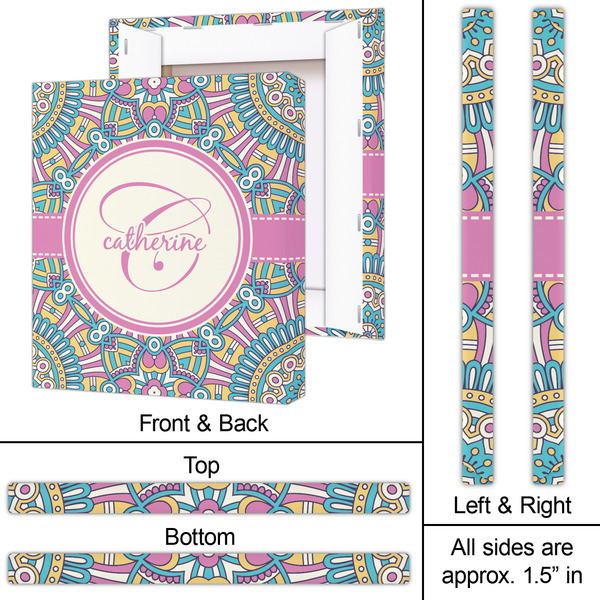 Bohemian Art 20x24 - Canvas Print - Approval