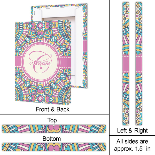 Bohemian Art 20x30 - Canvas Print - Approval