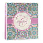 Bohemian Art 3-Ring Binder - 1 inch (Personalized)