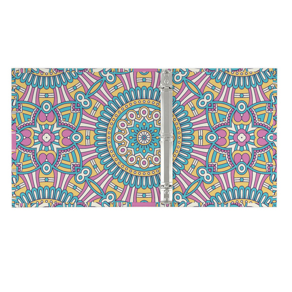 Bohemian Art 3 Ring Binders - Full Wrap - 1" - OPEN INSIDE
