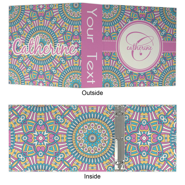 Bohemian Art 3 Ring Binders - Full Wrap - 3" - APPROVAL