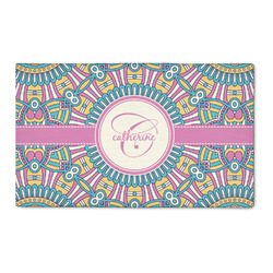 Bohemian Art 3' x 5' Patio Rug (Personalized)