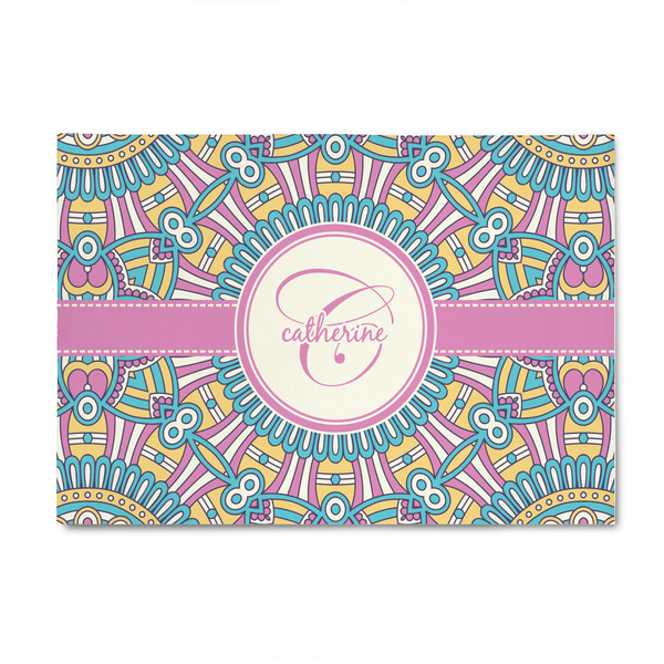 Custom Bohemian Art 4' x 6' Indoor Area Rug (Personalized)