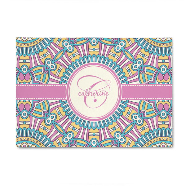 Custom Bohemian Art 4' x 6' Patio Rug (Personalized)