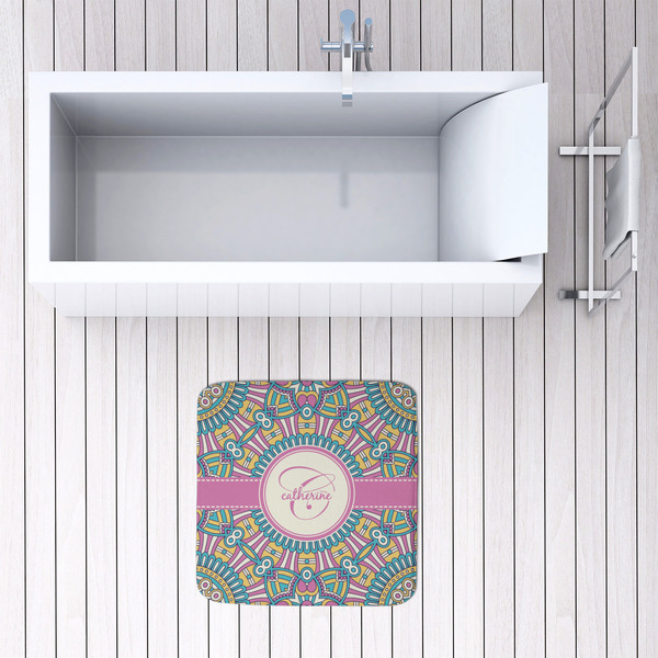 Bohemian Art 48x48 Foam Memory Mat - LIFESTYLE