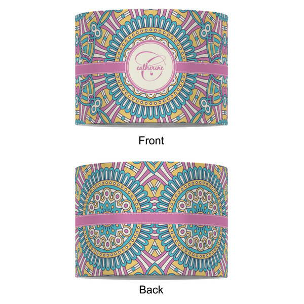 Bohemian Art 8" Drum Lampshade - APPROVAL (Fabric)