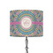 Bohemian Art 8" Drum Lamp Shade - Fabric (Personalized)