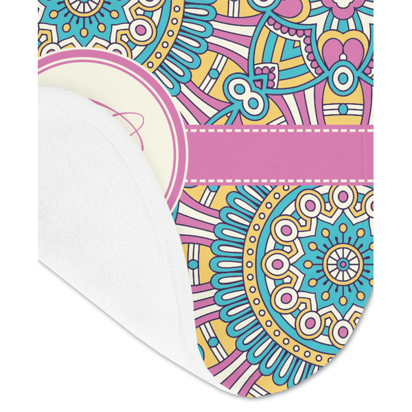 Bohemian Art Baby Bib - AFT detail