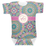 Bohemian Art Baby Bodysuit 3-6 (Personalized)