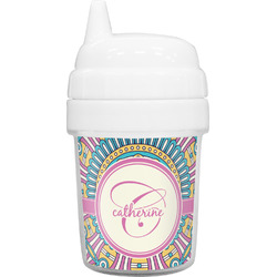 Bohemian Art Baby Sippy Cup (Personalized)