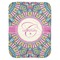 Bohemian Art Baby Swaddling Blanket (Personalized)