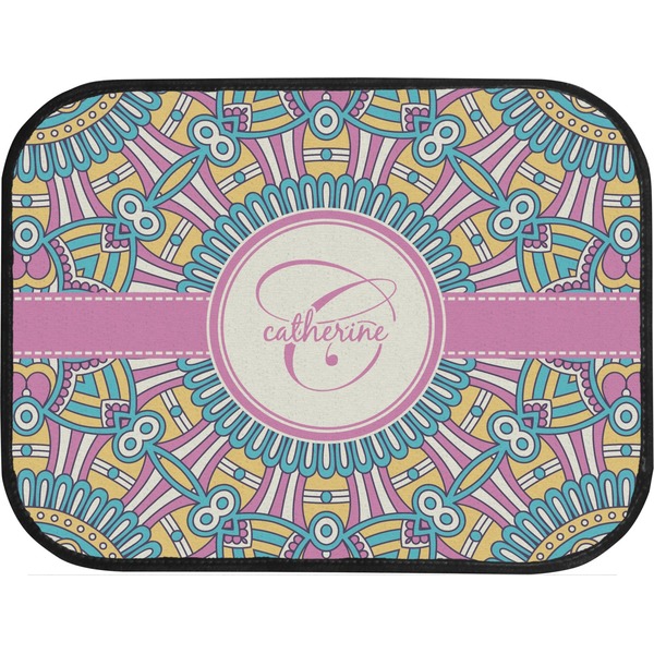 Bohemian Art Back Seat Car Mat