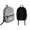 Bohemian Art Backpack front and back - Apvl