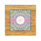 Bohemian Art Bamboo Trivet with Ceramic Tile Insert (Personalized)