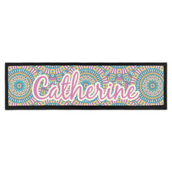 Bohemian Art Bar Mat - Large (Personalized)