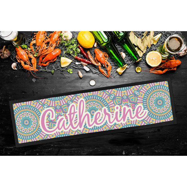 Bohemian Art Bar Mat - Large - LIFESTYLE