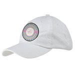 Bohemian Art Baseball Cap - White (Personalized)