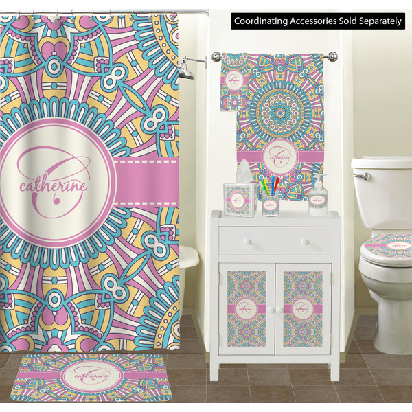 Bohemian Art Bathroom Scene