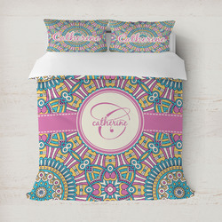 Bohemian Art Duvet Cover Set - Full / Queen (Personalized)