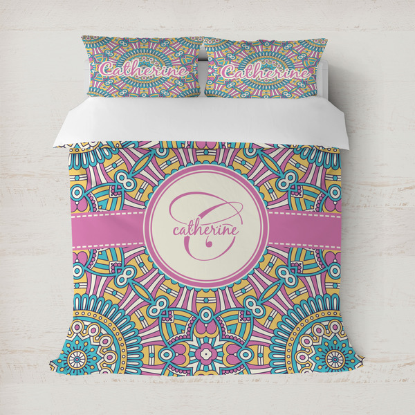 Custom Bohemian Art Duvet Cover (Personalized)