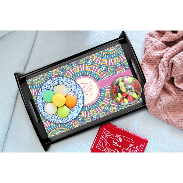 Bohemian Art Black Tray - Lifestyle (UPDATED)