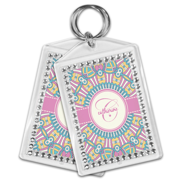 Bohemian Art Bling Keychain - MAIN