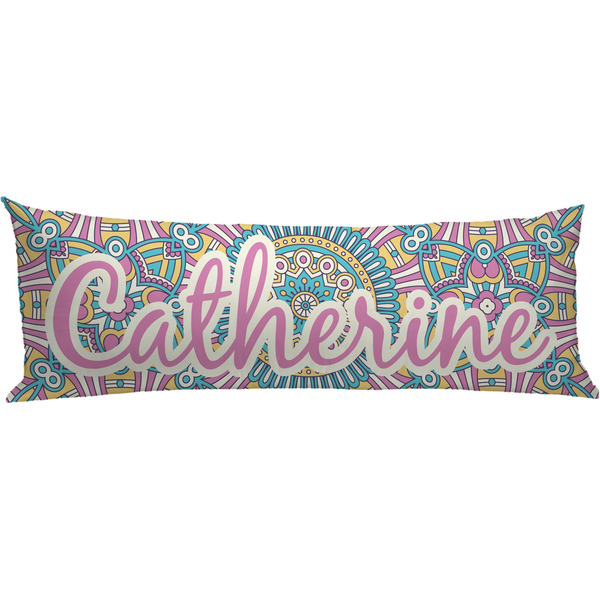 Custom Bohemian Art Body Pillow Case (Personalized)