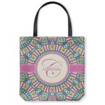 Bohemian Art Canvas Tote Bag - Small - 13"x13" (Personalized)