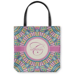 Bohemian Art Canvas Tote Bag (Personalized)