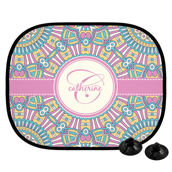 Custom Bohemian Art Car Side Window Sun Shade (Personalized)