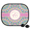 Bohemian Art Car Side Window Sun Shade (Personalized)