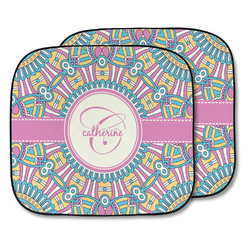 Bohemian Art Car Sun Shade - Two Piece (Personalized)
