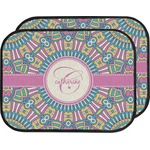Bohemian Art Car Floor Mats (Back Seat) (Personalized)