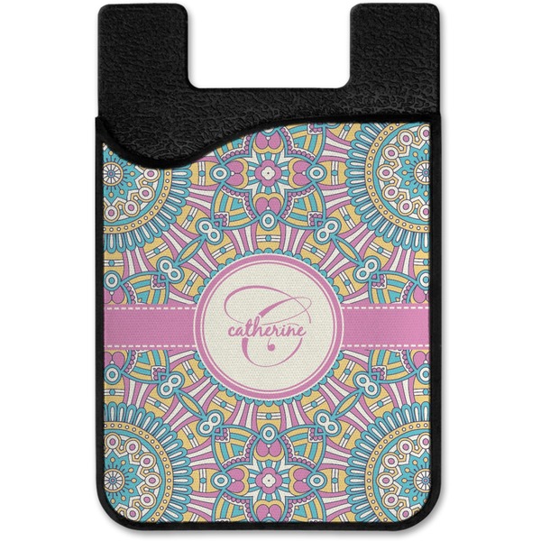 Bohemian Art Cell Phone Credit Card Holder