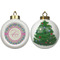 Bohemian Art Ceramic Christmas Ornament - X-Mas Tree (APPROVAL)