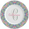 Bohemian Art Ceramic Dinner Plates (Set of 4) (Personalized)