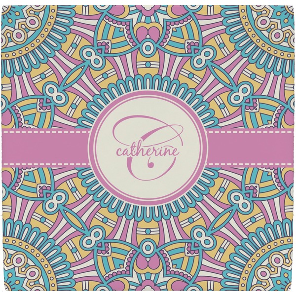 Custom Bohemian Art Ceramic Tile Hot Pad (Personalized)