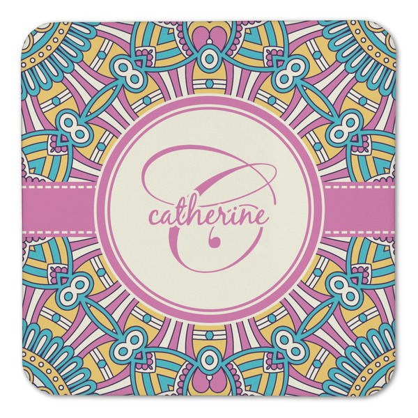 Bohemian Art Coaster Set - FRONT (one)