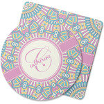 Bohemian Art Rubber Backed Coaster (Personalized)