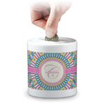 Bohemian Art Coin Bank (Personalized)