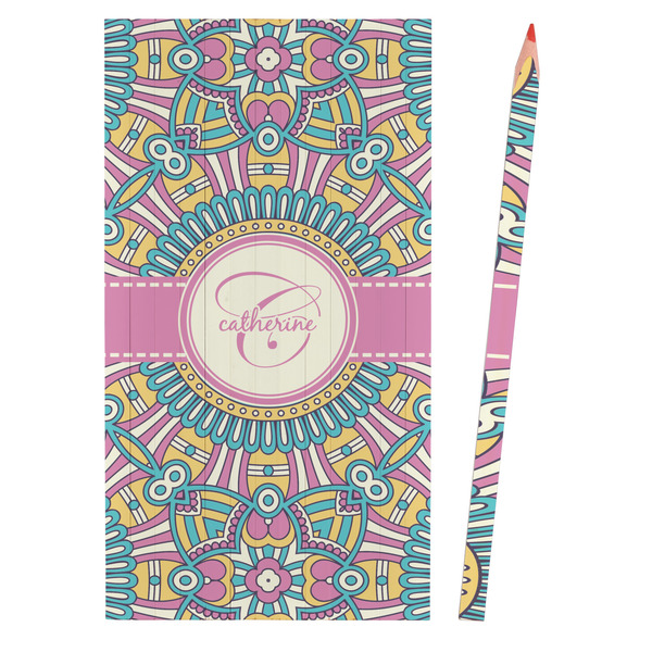 Bohemian Art Colored Pencils - Front View