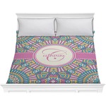 Bohemian Art Comforter - King (Personalized)