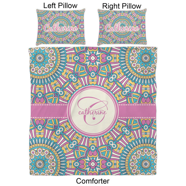 Bohemian Art Comforter Set - Queen - Approval