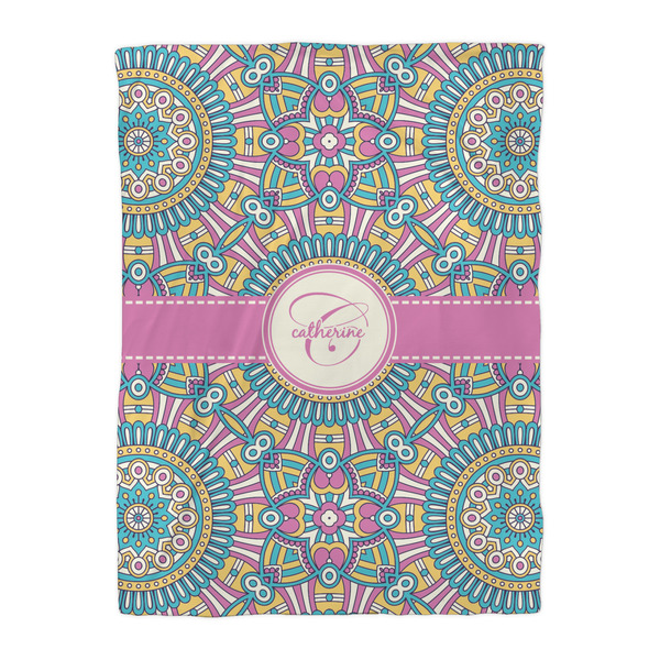 Bohemian Art Comforter - Twin XL - Front